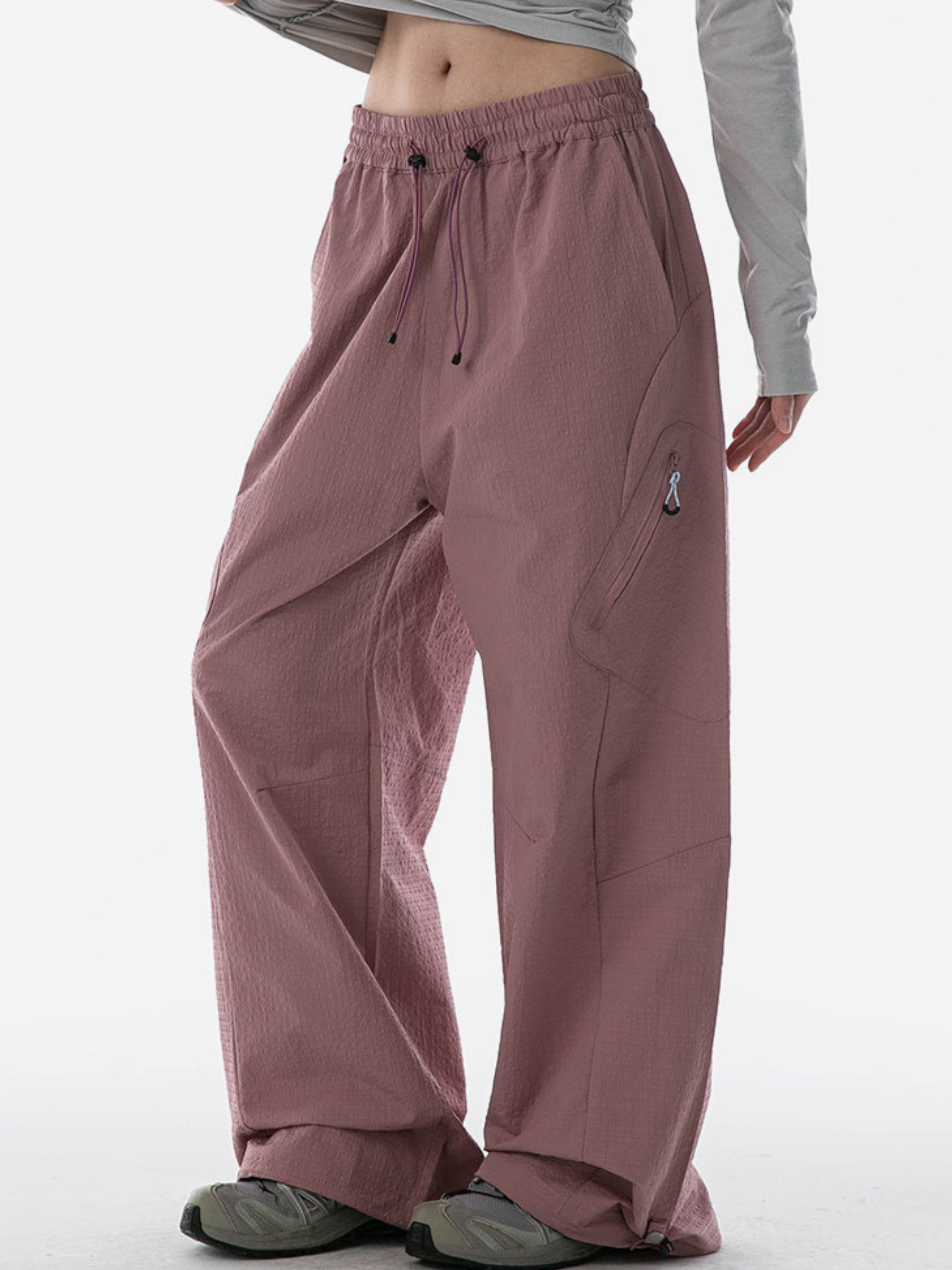Thalax - Women's Large Pockets Water-Repellent Paratrooper Pants
