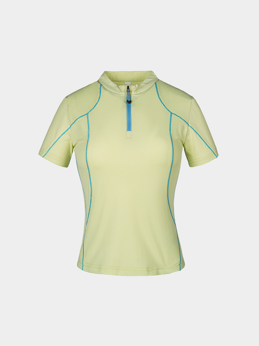 ChillChair - Women's Quick-Dry Antibacterial Half-Zip Performance T-Shirt