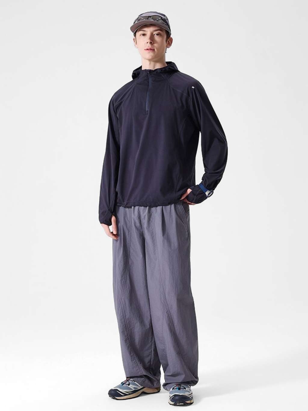 OwlRush - Unisex Water-Repellent Quick-Dry Contrast Paratrooper Pants