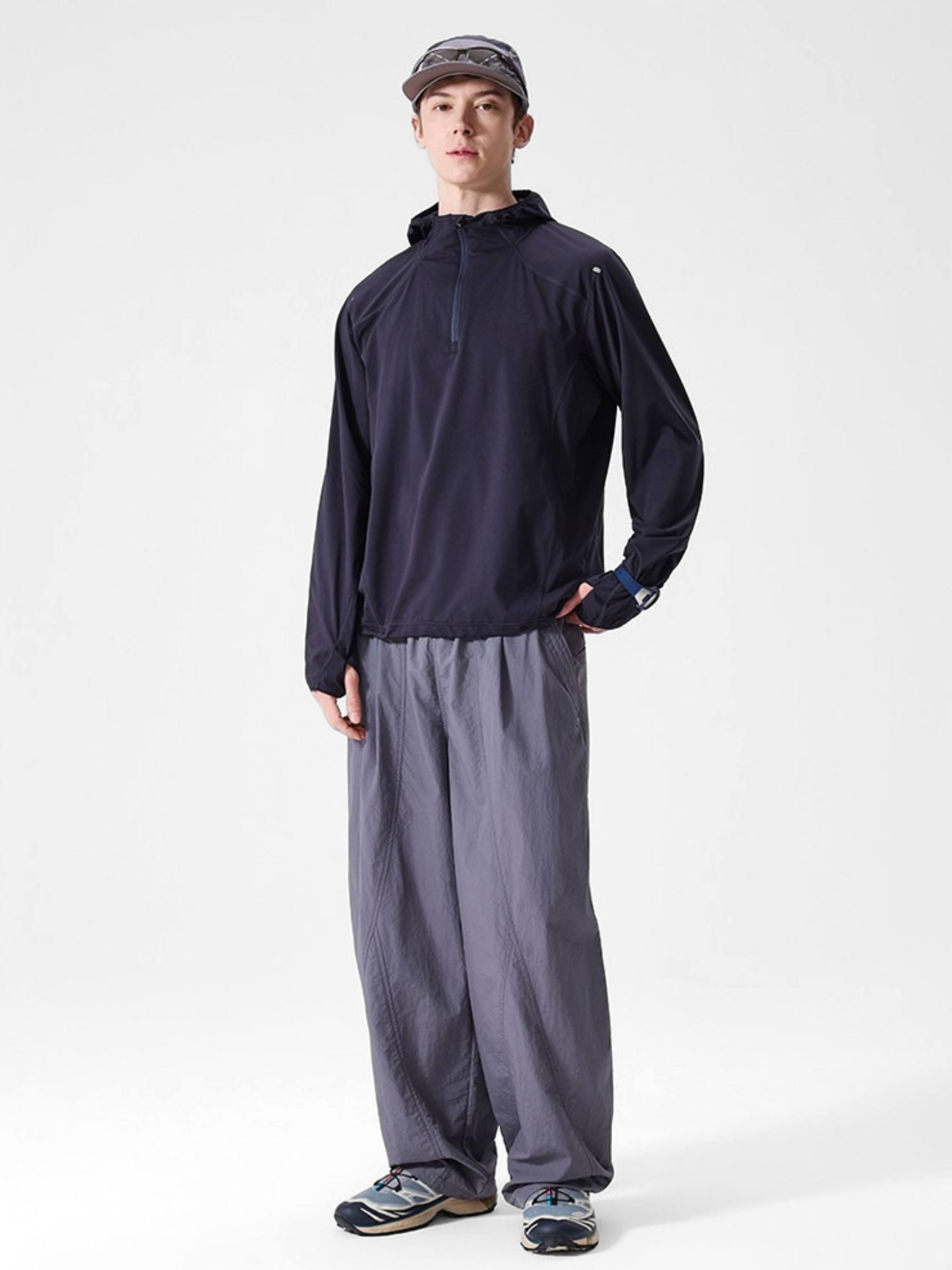 OwlRush - Unisex Water-Repellent Quick-Dry Contrast Paratrooper Pants