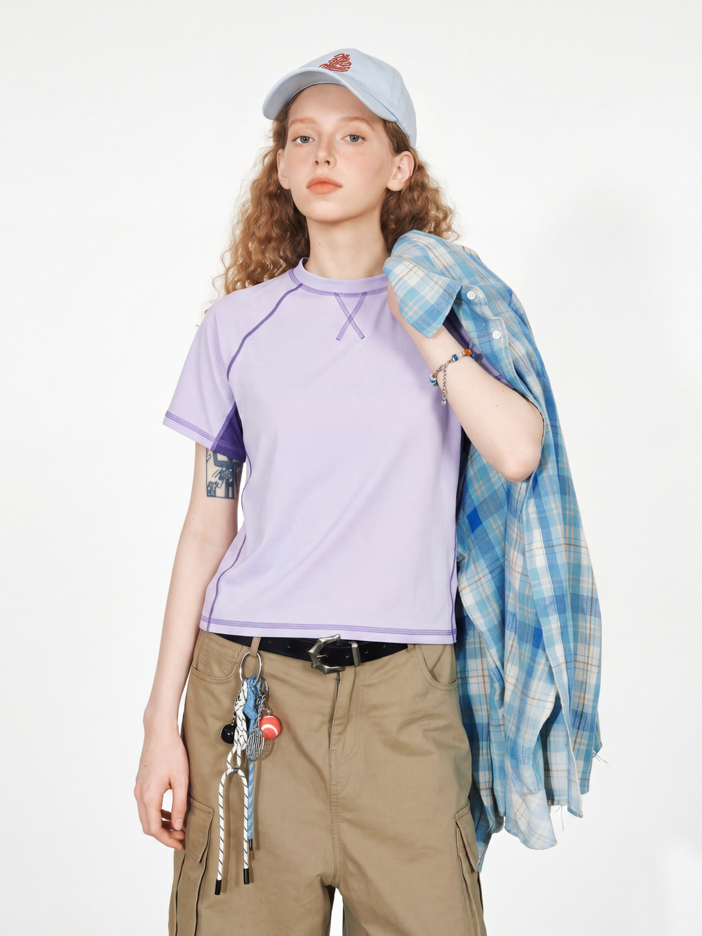 Stoneflow - Women's Quick-Dry Mesh Panel Performance T-Shirt