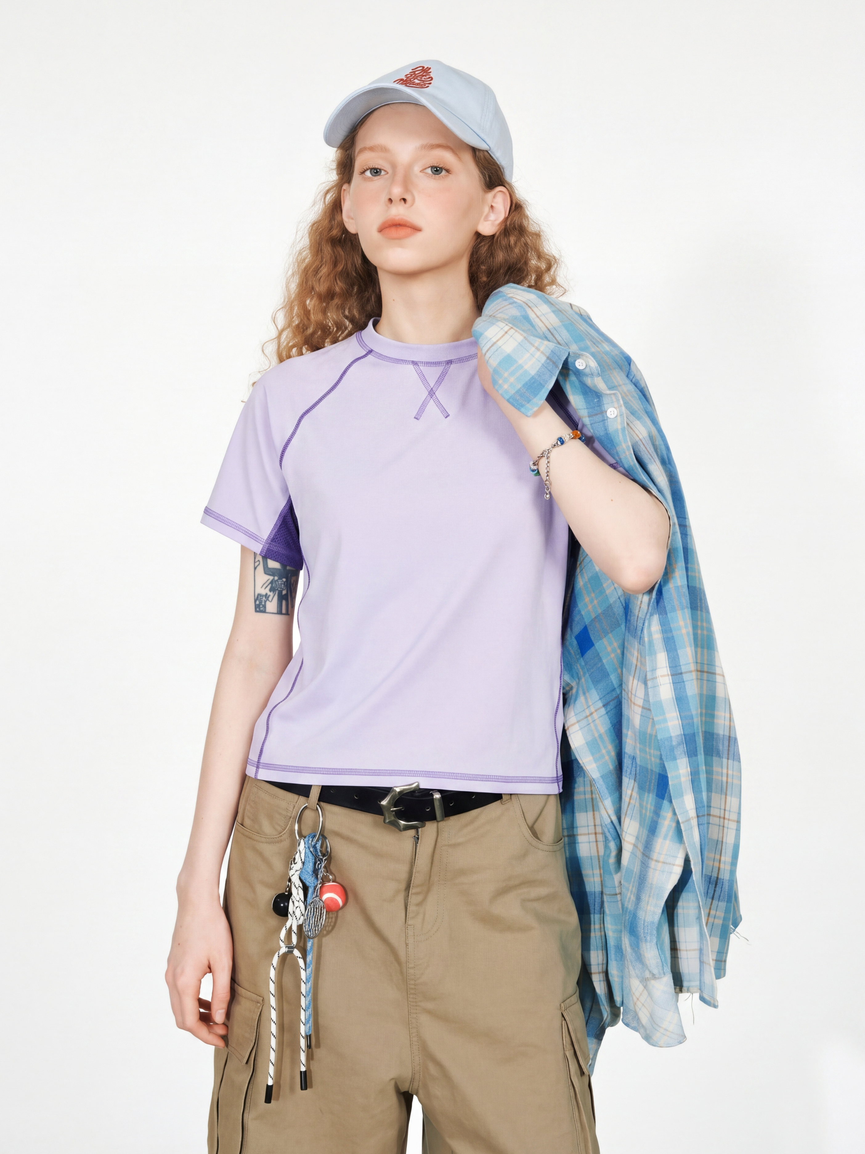 Stoneflow - Women's Quick-Dry Mesh Panel Performance T-Shirt