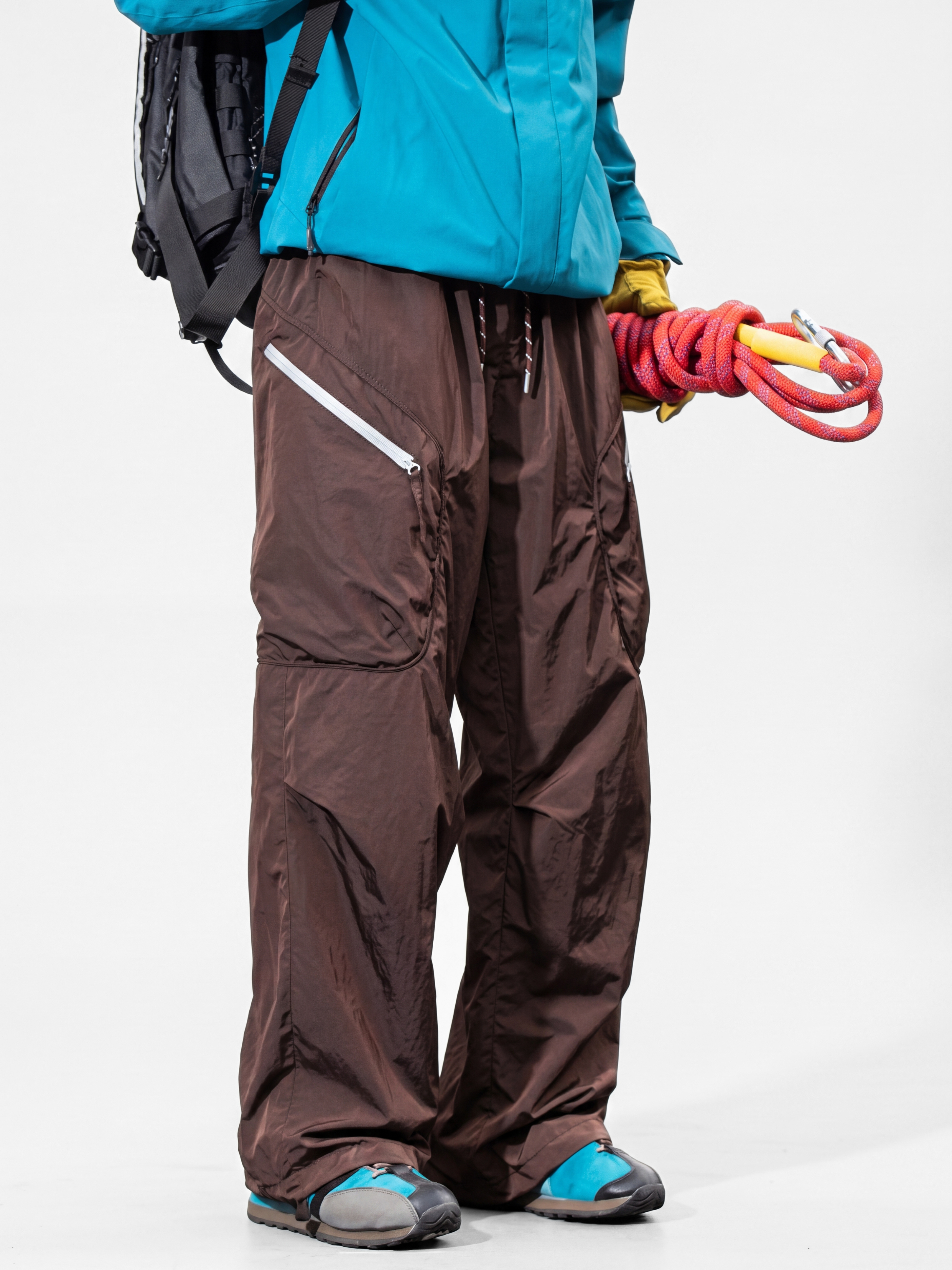 AlpRidge - Men's Water-Repellent Durable Shell Cargo Pants
