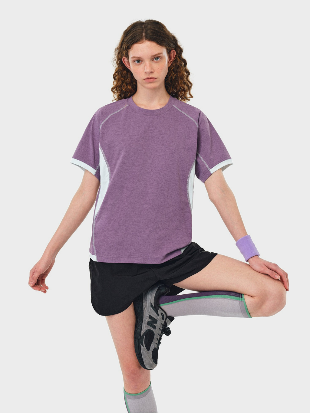 Fireclaw - Quick-Dry Colorblock Performance T-Shirt
