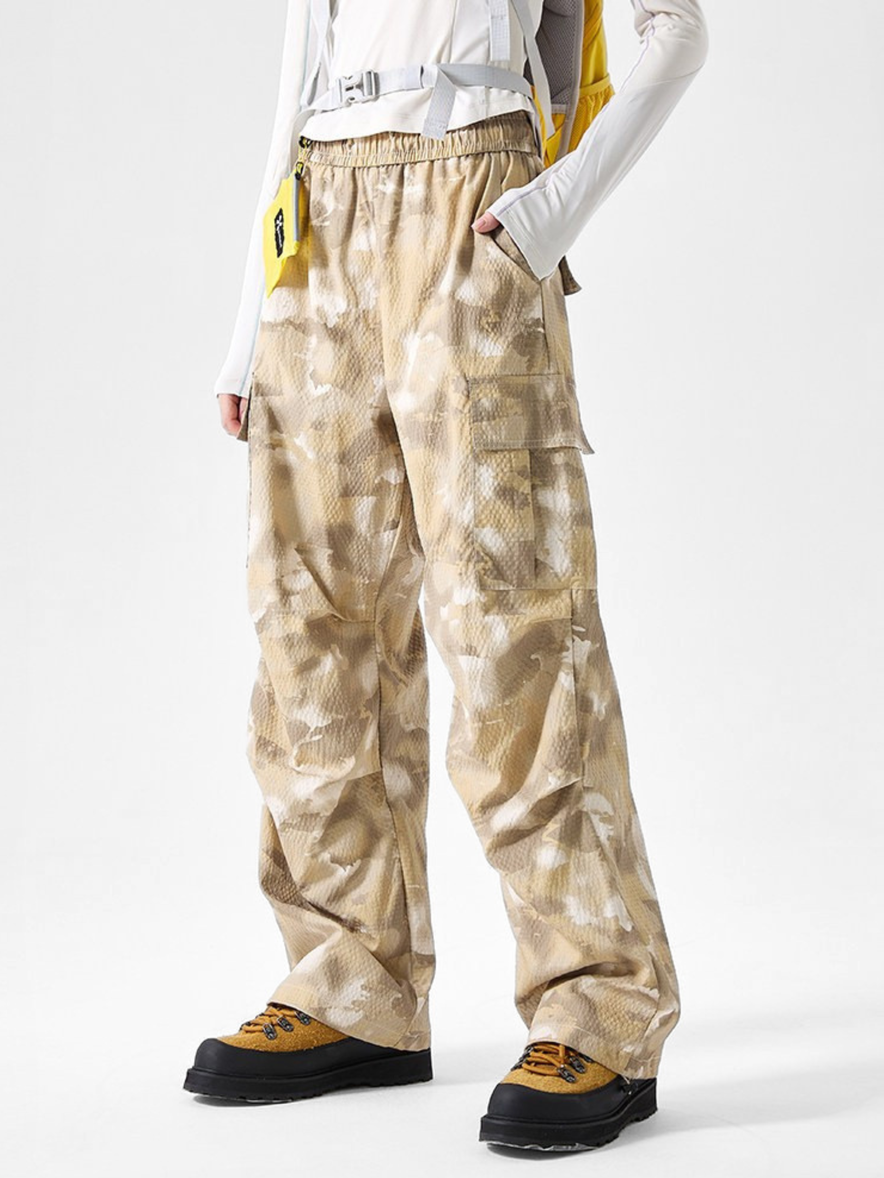 OwlCliff - Unisex Triple-Protection Water-Repellent Camo Cargo Pants