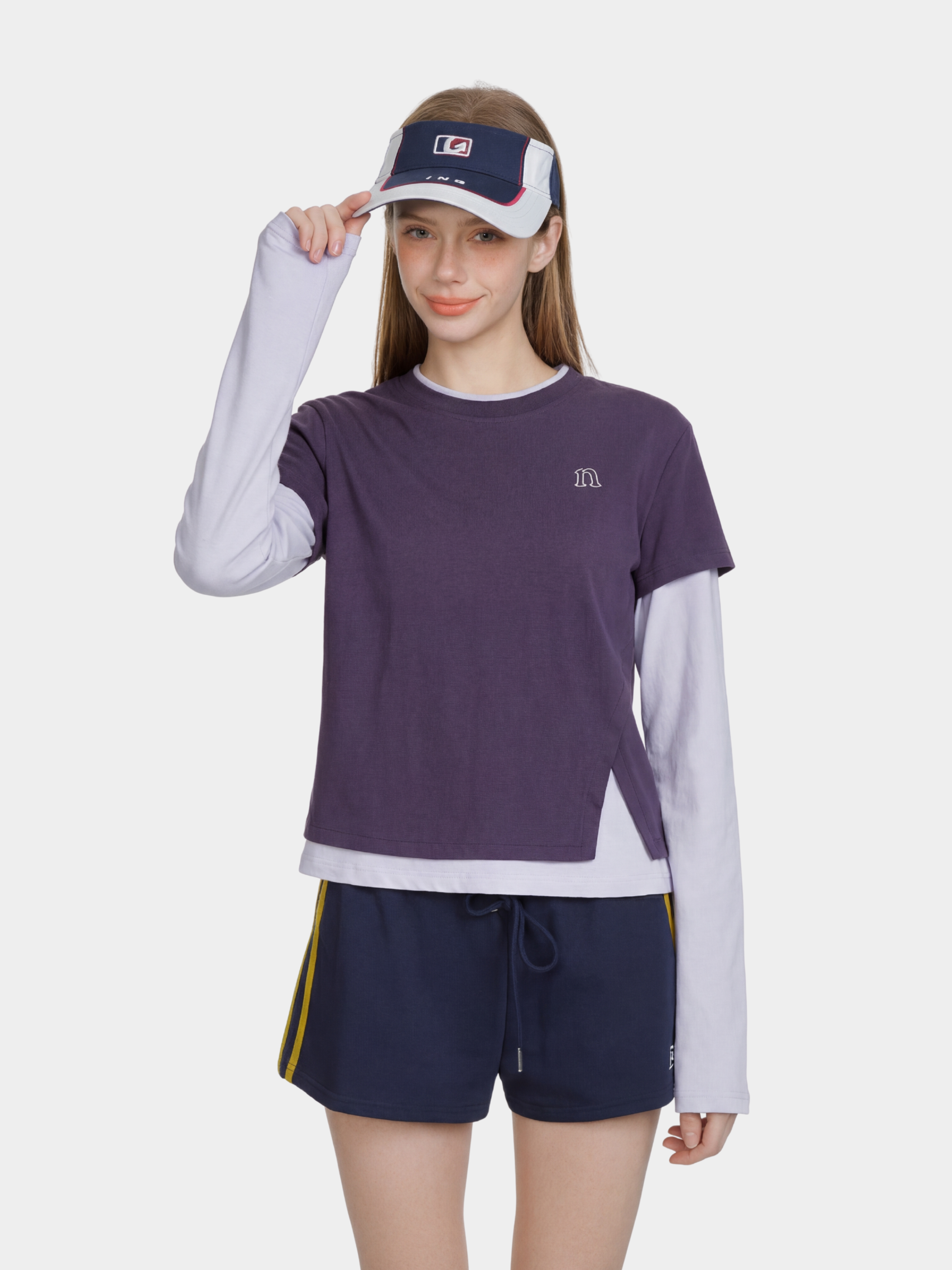 Solstice - Women's Cooling Quick-Dry Layered Long Sleeve Performance T-Shirt