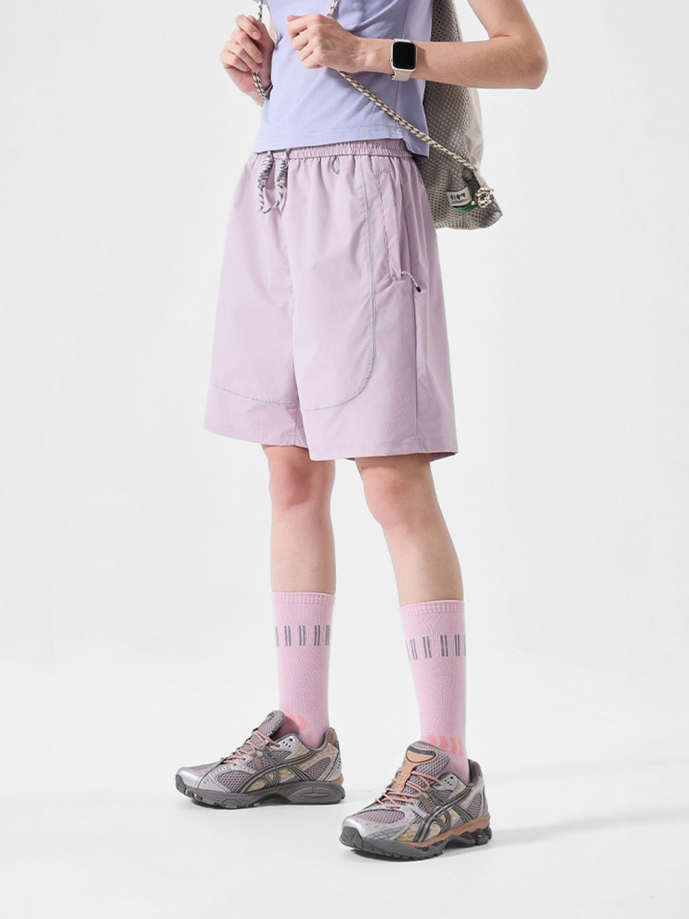 ChillClip - Unisex Water-Repellent Contrast Panel Shorts
