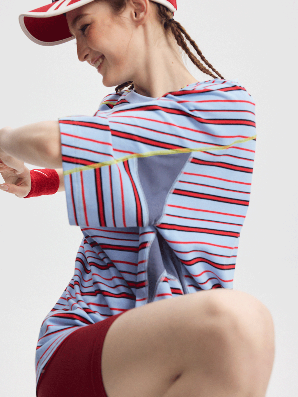 Boost - Women's Contrast Stripe Short Sleeve T-Shirt
