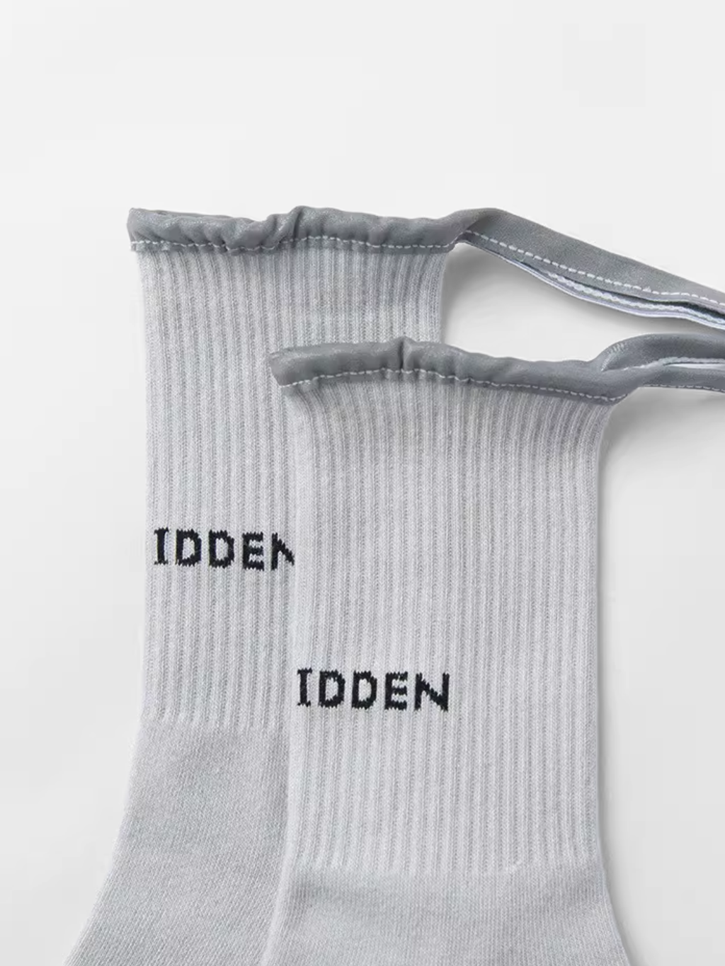 MesaRun - Reflective Cross-Strap Mid-Calf Socks