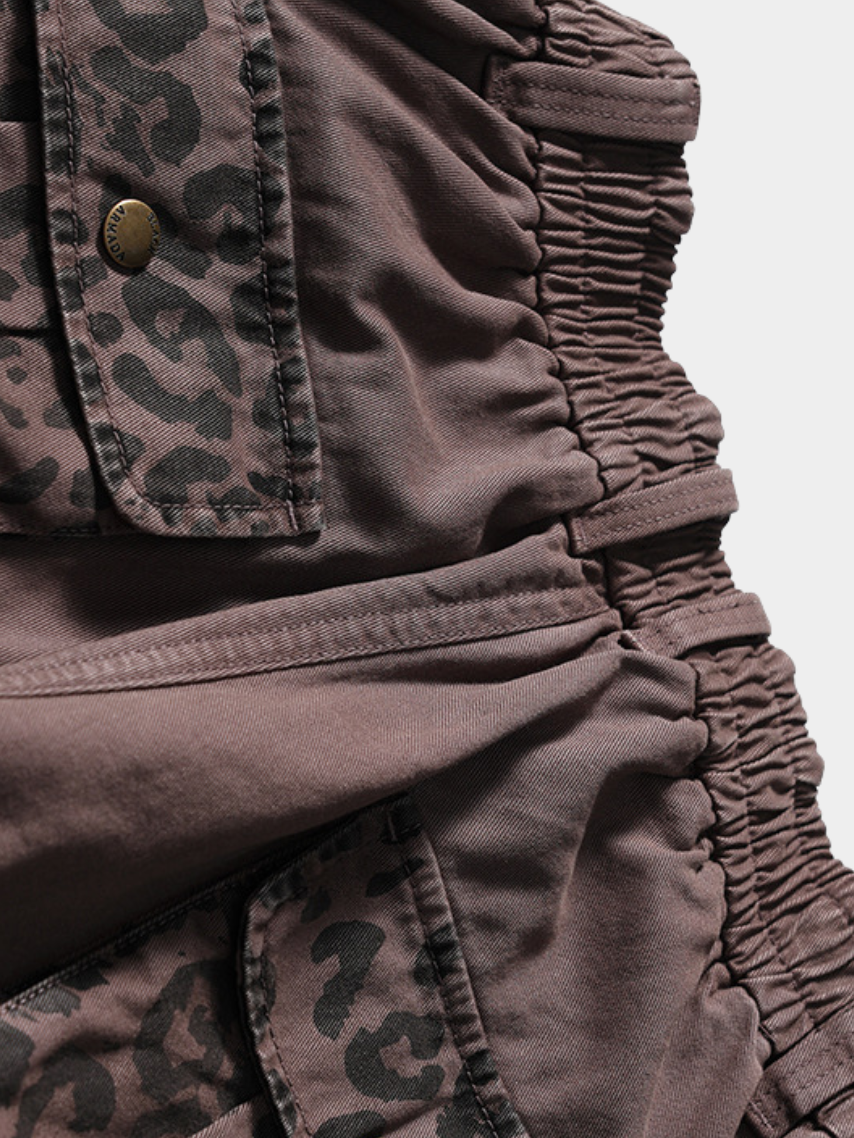 CampStick - Washed Solid Utility Cropped Pants