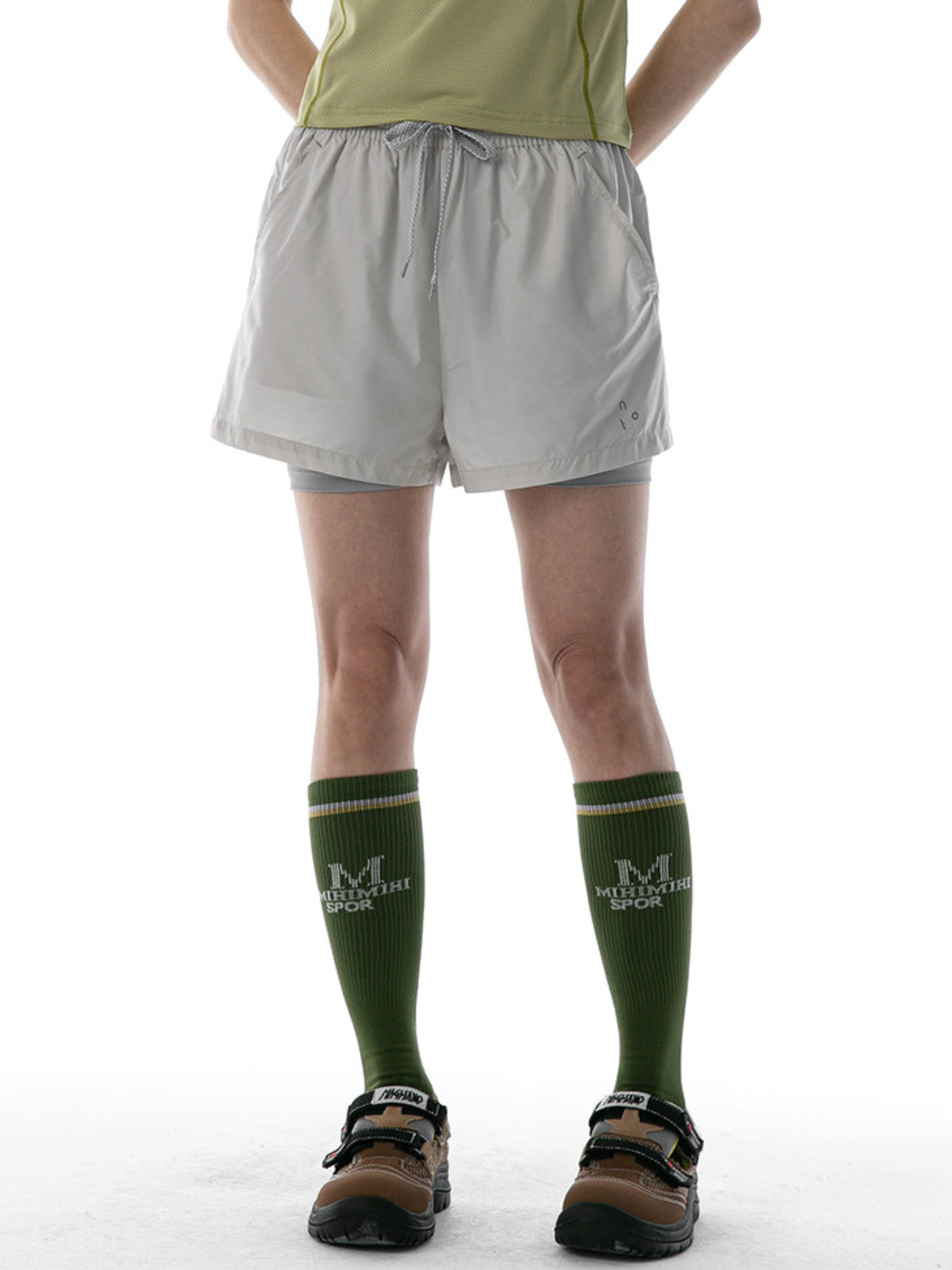 DryKit - Women's Double-Layer Quick-Dry Sports Shorts