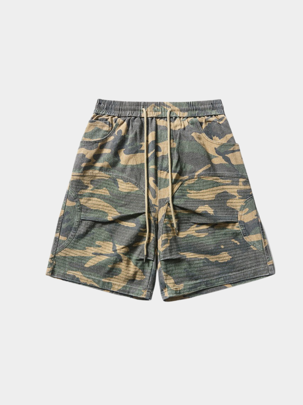 FoxCreek - Women's Washed Camo Cargo Shorts