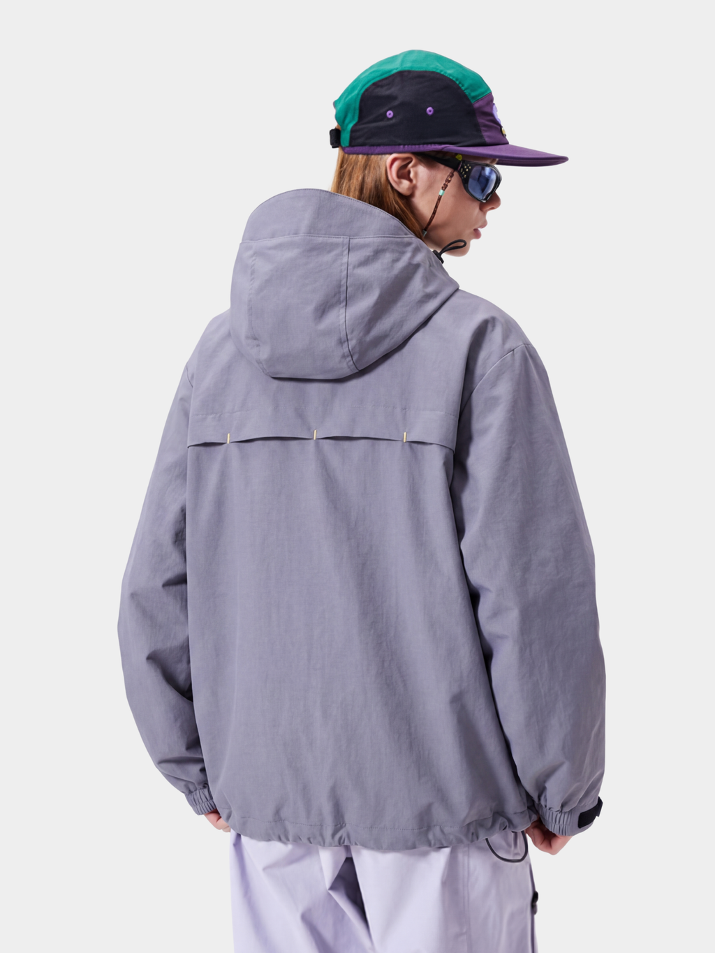 Ashgleam - Women's Water-Repellent Windproof Cropped Shell Jacket