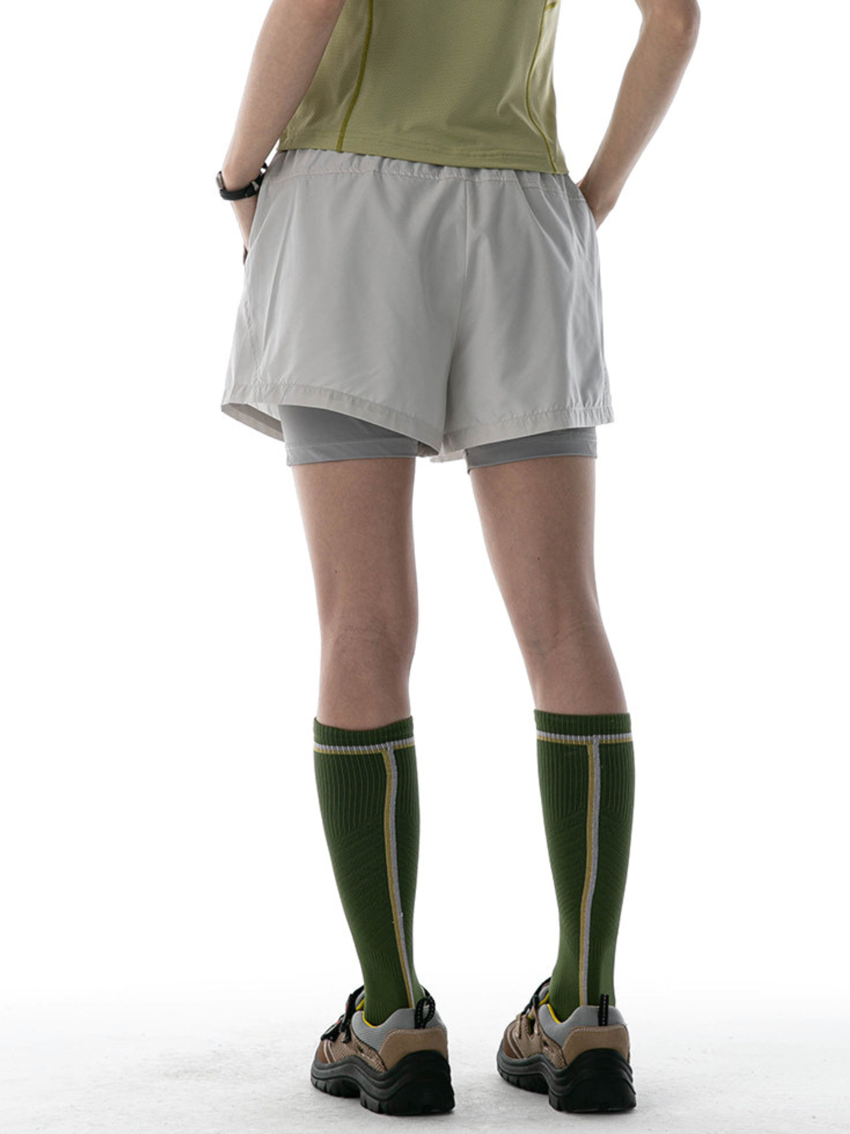 DryKit - Women's Double-Layer Quick-Dry Sports Shorts