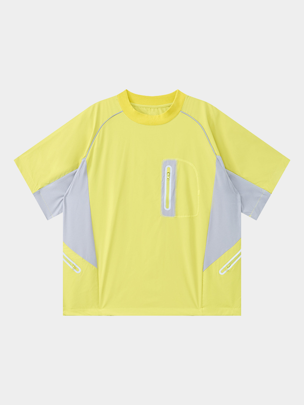 LightFlare - Colorblock Mesh Breathable Quick-Dry T-Shirt