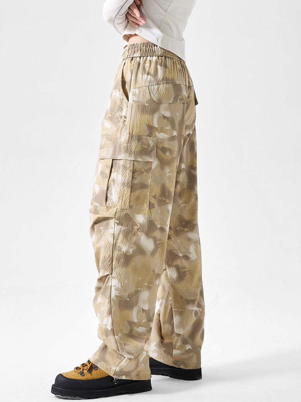 OwlCliff - Triple-Protection Water-Repellent Camo Cargo Pants
