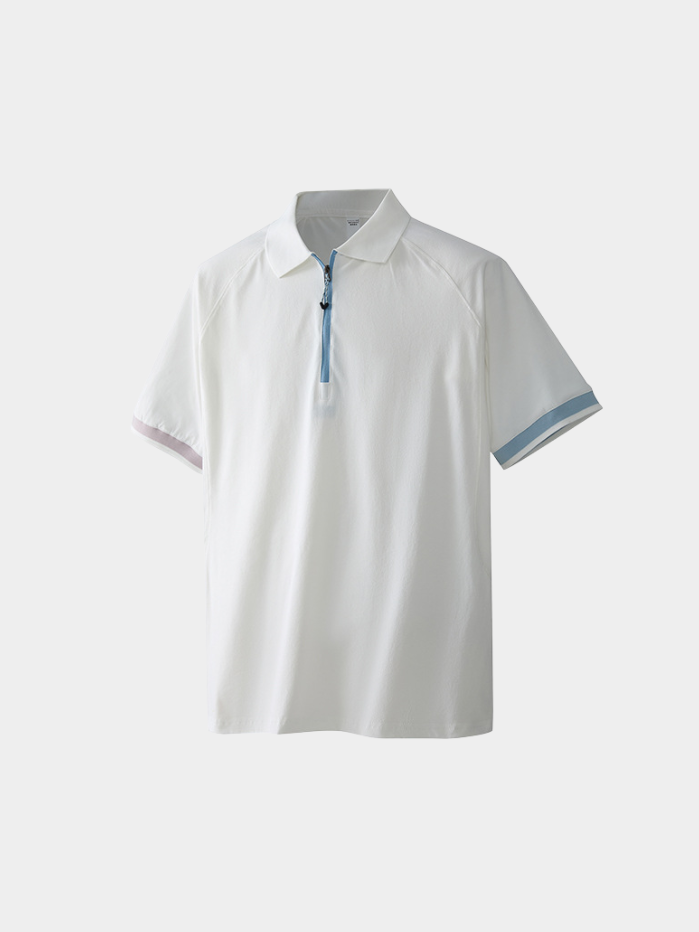 ChillFlask - Antibacterial Quick-Dry Half-Zip Polo T-Shirt