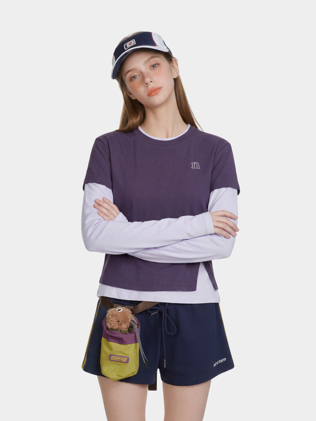Solstice - Women's Cooling Quick-Dry Layered Long Sleeve Performance T-Shirt