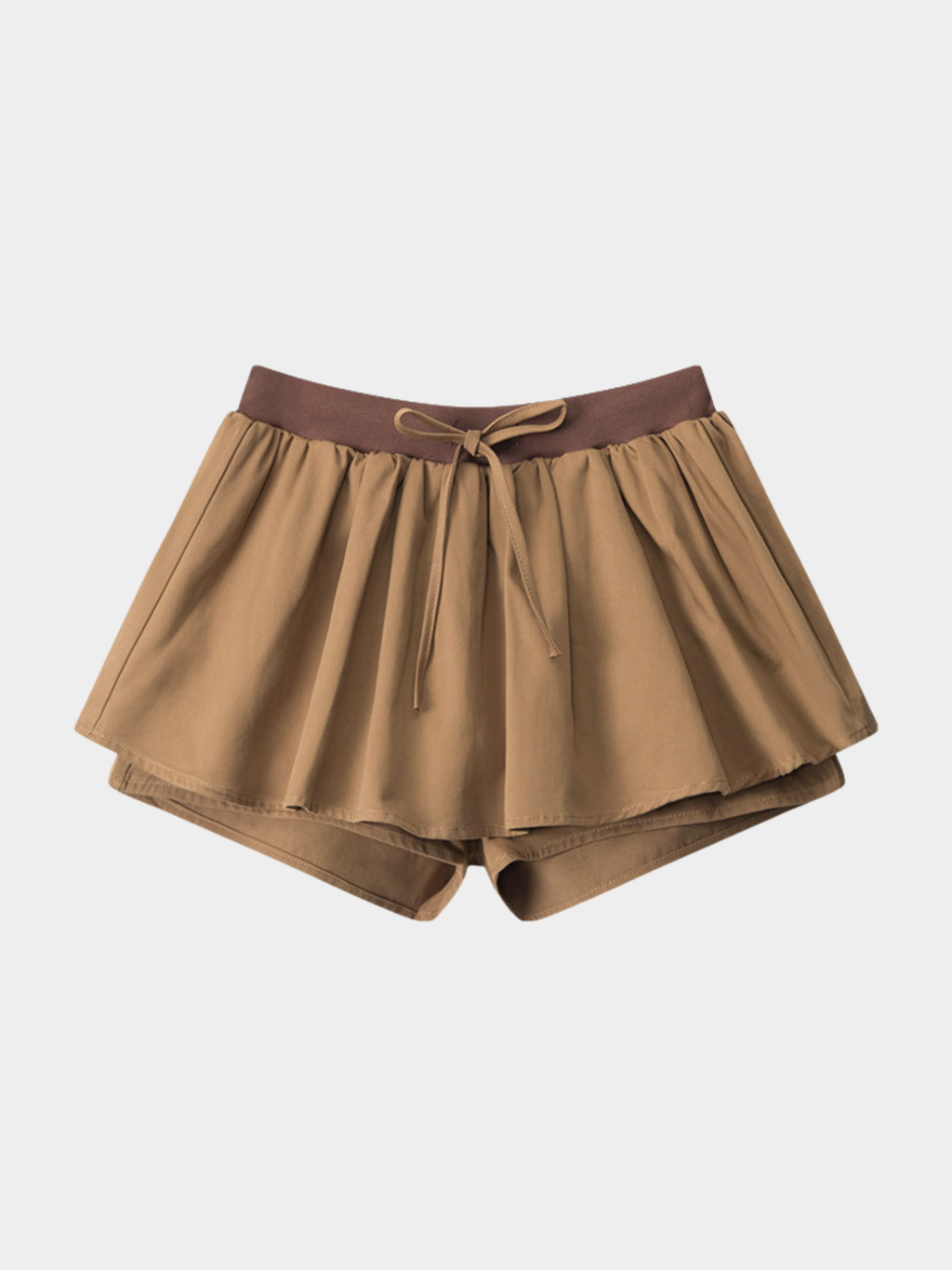 AirSwirl - Women's Drawstring Elastic Waist Pleated Skirt