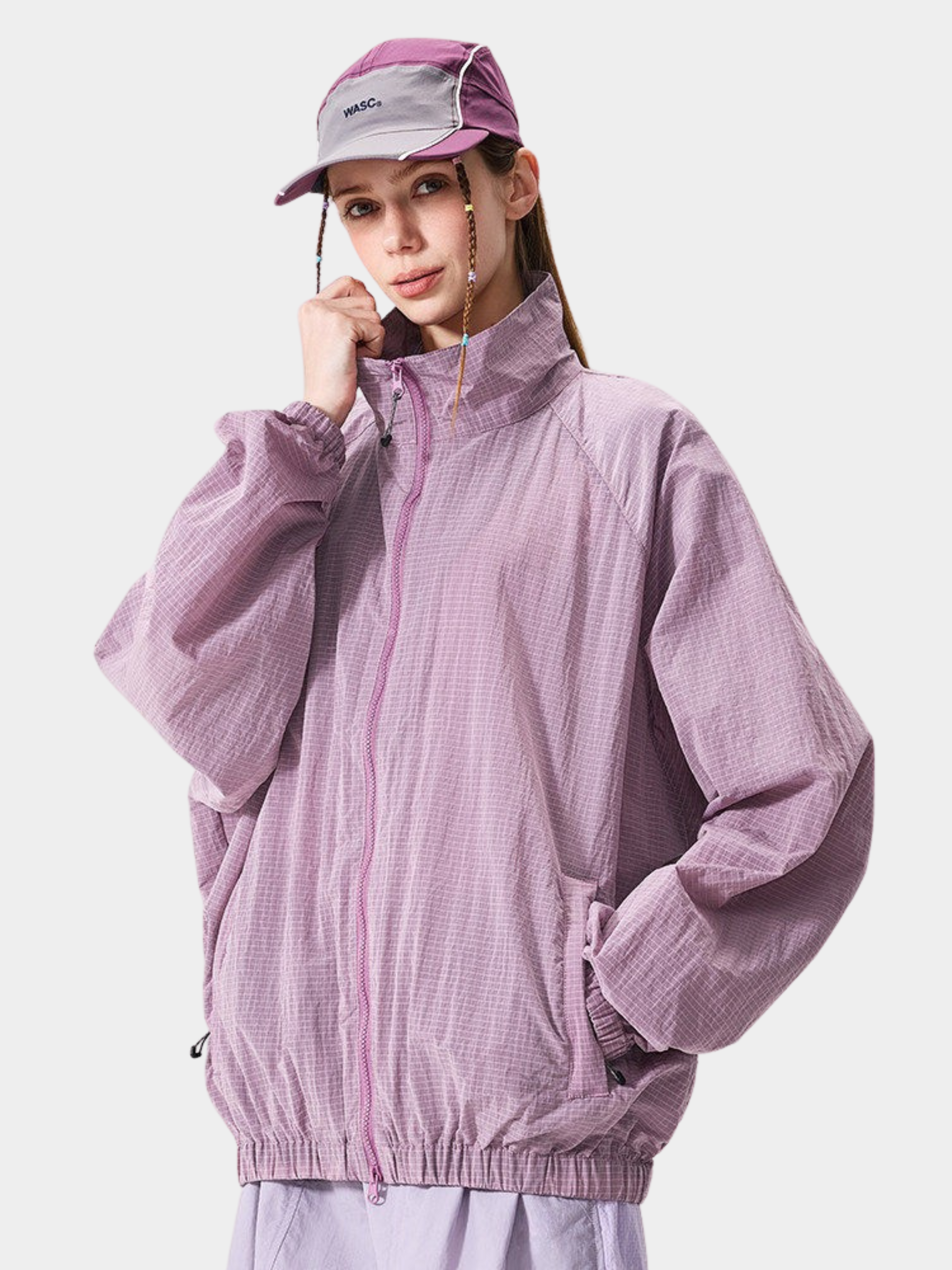 Earthline - UPF200+ Water-Repellent Breathable Stand Collar Jacket