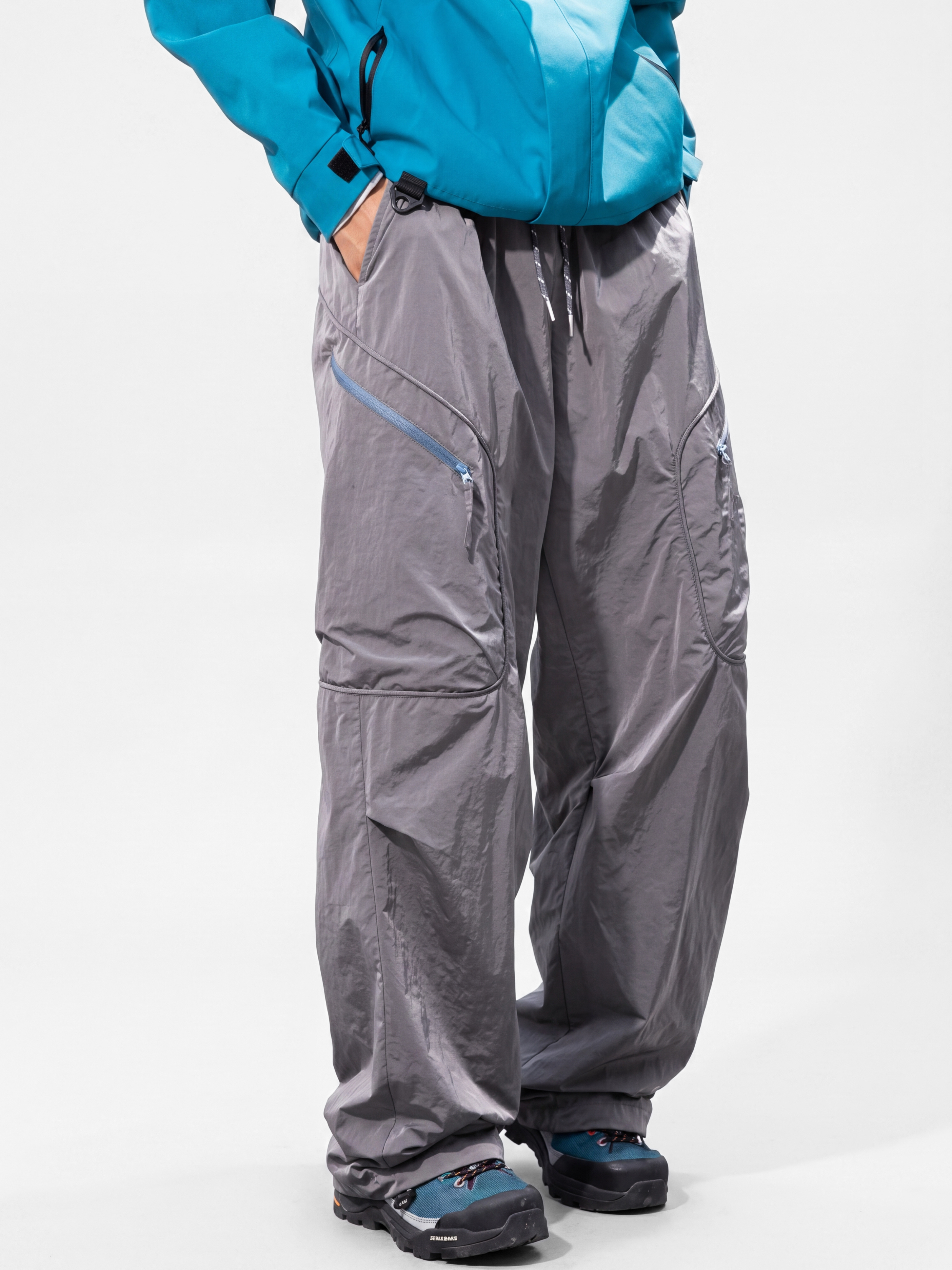 AlpRidge - Men's Water-Repellent Durable Shell Cargo Pants